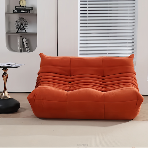 orangme: Chic Togo 2-Seater Sofa: Ultimate Comfort and Style ( SAVE £409)