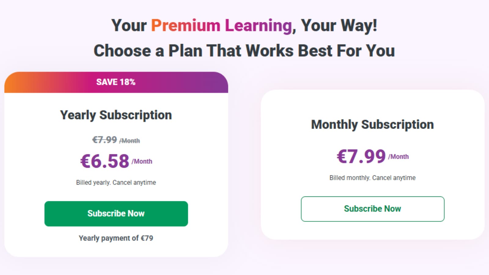 Alison Premium Yearly Subscription Save 18 Percent Alison Premium yearly subscription save 18 percent and €16.88 per year