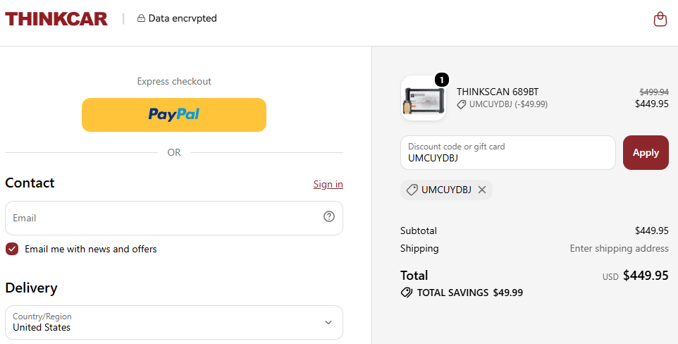 code UMCUYDBJ  10% Off