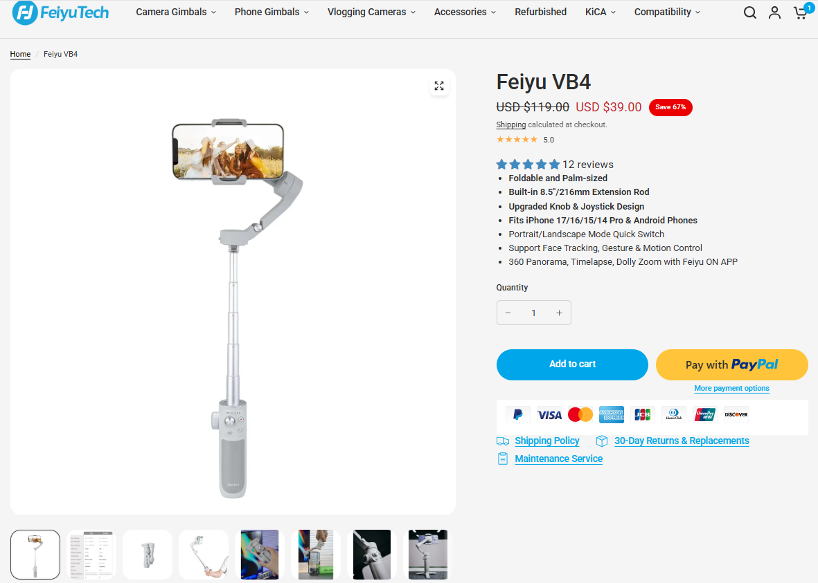 Feiyu VB4