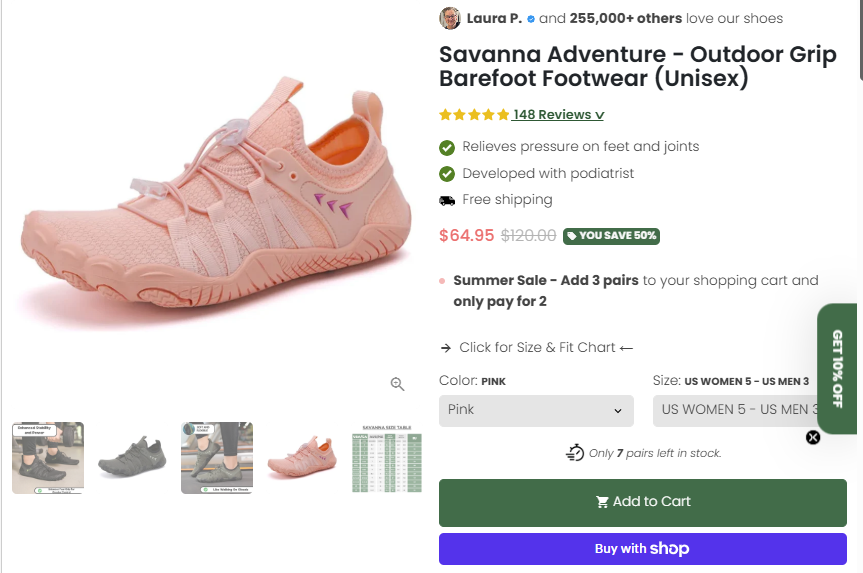 Savanna Adventure price reduced from 120 dollars to 64.95 dollars