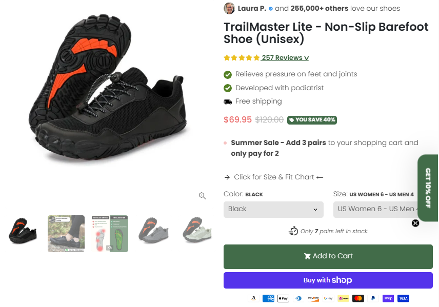 TrailMaster Lite price reduced from 120 dollars to 69.95 dollars
