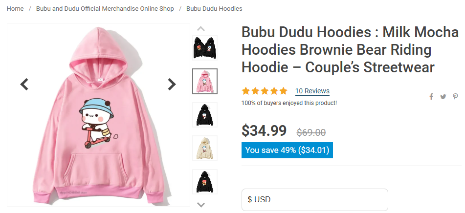 Bubu Dudu Hoodies