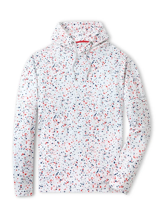 Print Performance Fleece Hoodie