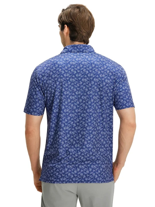 Back fit of DTWOOO Bamboo golf polo