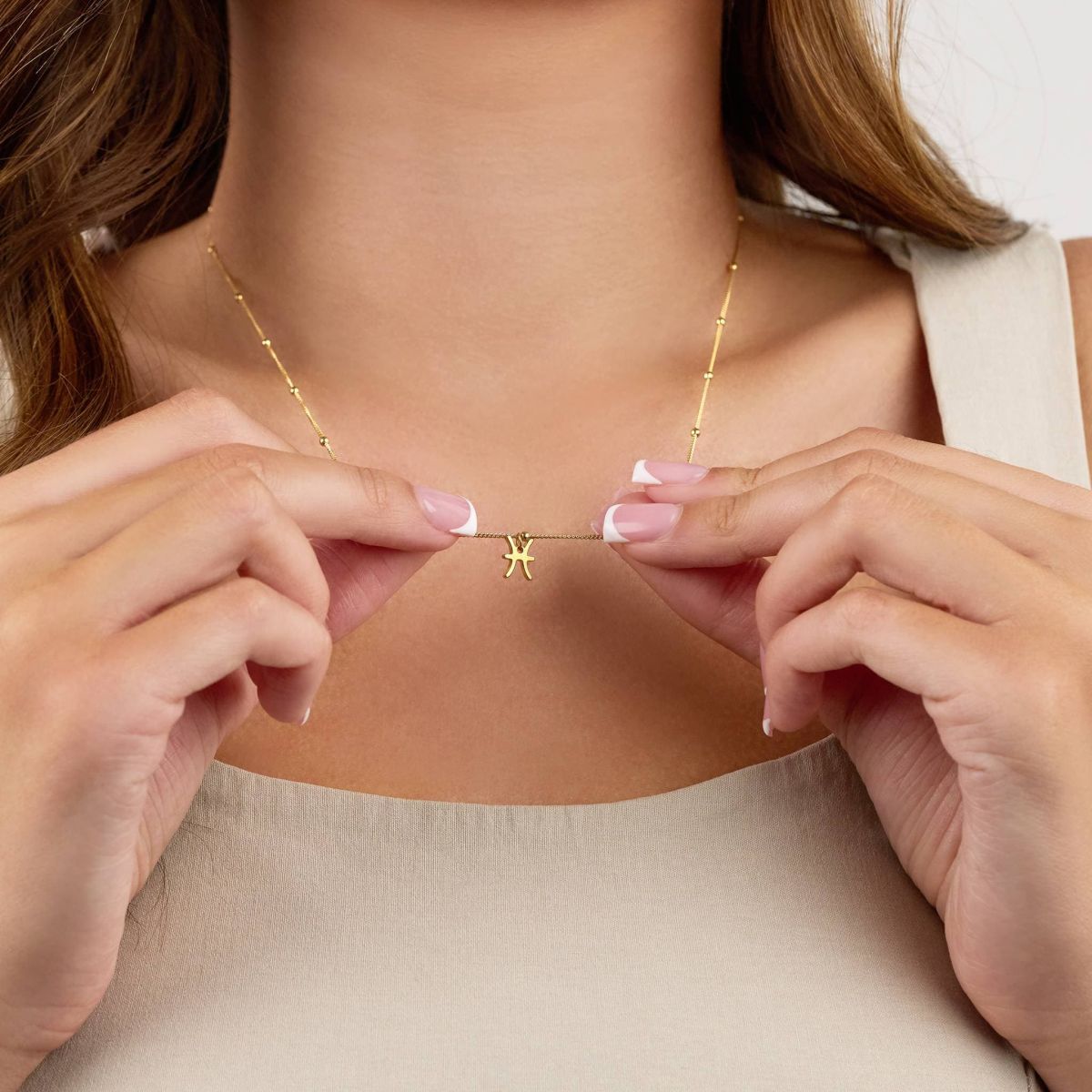 HBD Name Zodiac Necklace Set zodiac charm thumbnail