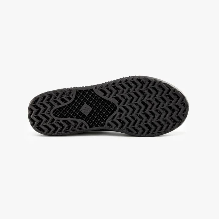 Outsole view of black Nexbie Aeriscape 3D Printed Sneakers