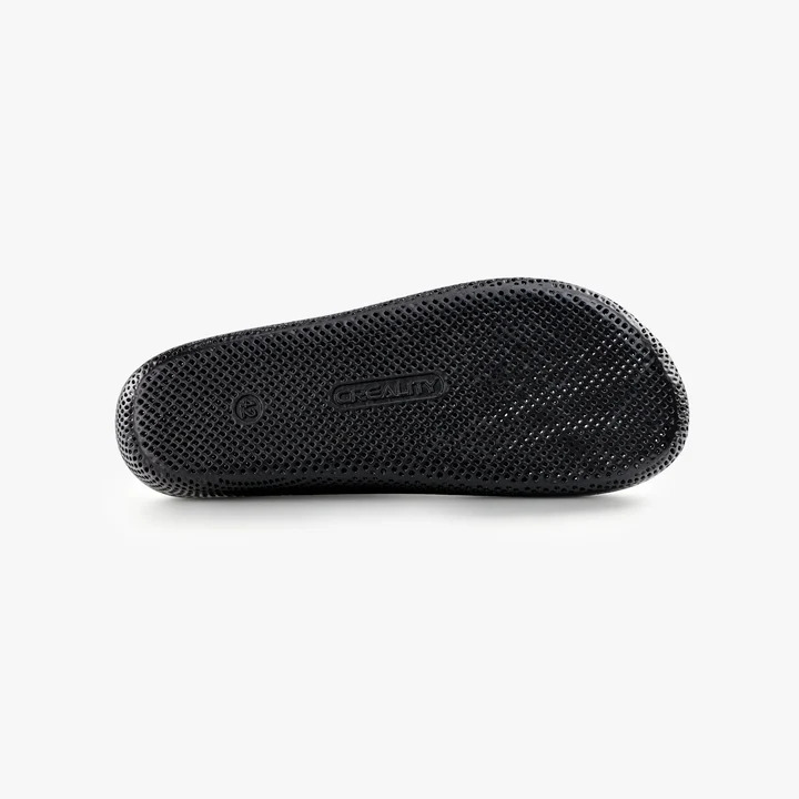 Outsole of black Nexbie Cloud 3D Printed Slippers
