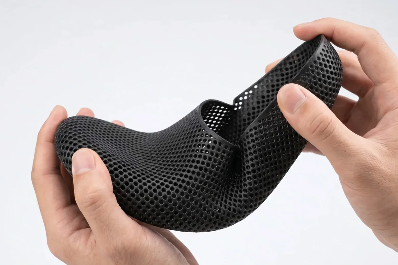 Flexible lattice construction of Nexbie Cloud 3D Printed Slippers