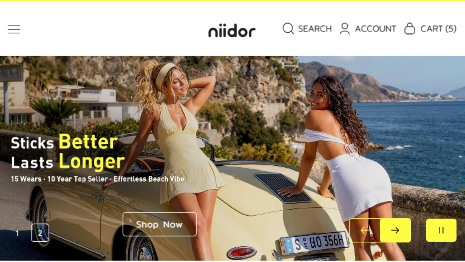 Niidor coupon code 2026 quick verdict showing adhesive bra deals and savings