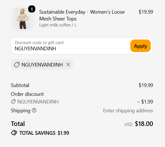 CODE NGUYENVANDINH  10% off_Sustainable Everyday - Women's Loose Mesh Sheer Tops.png