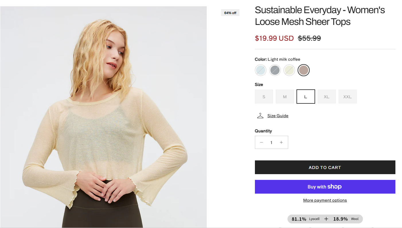 Sustainable Everyday - Women's Loose Mesh Sheer Tops.png