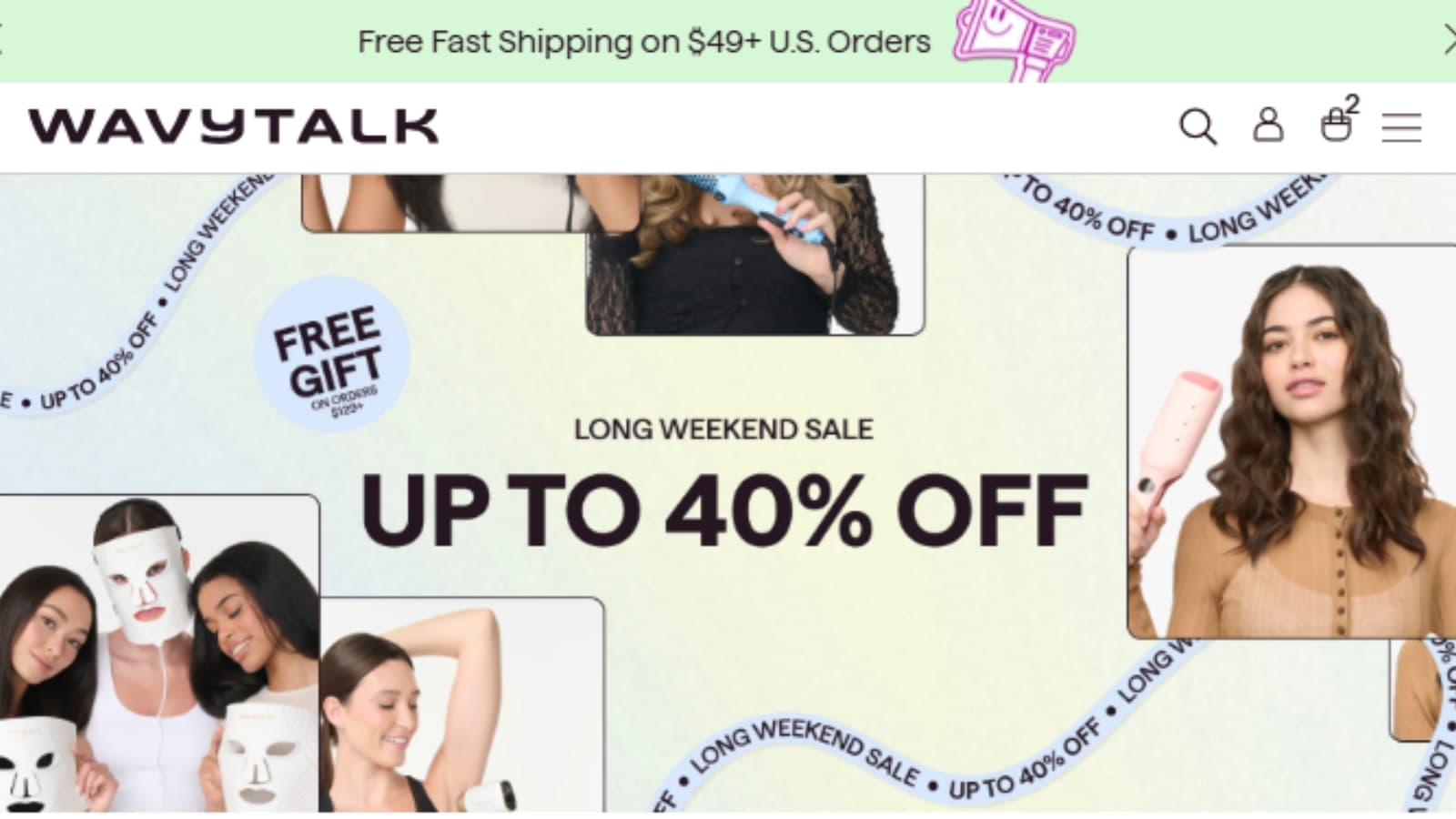 Wavytalk coupon code 2026 quick verdict with JULY 40% off Beauty Tools and 30% off Hair Tools