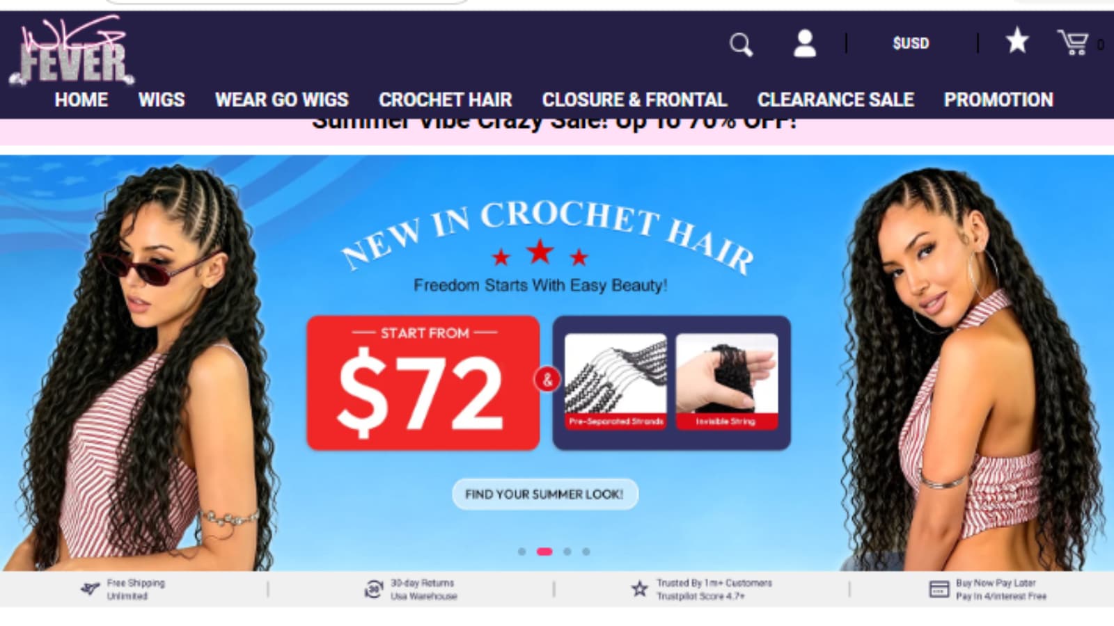 WigFever Coupon Code 2026 Save Up to 70% quick verdict image