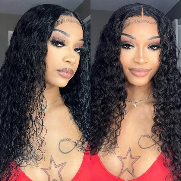ZlikeHair Water Wave Wig flash sale deal thumbnail showing Save $396