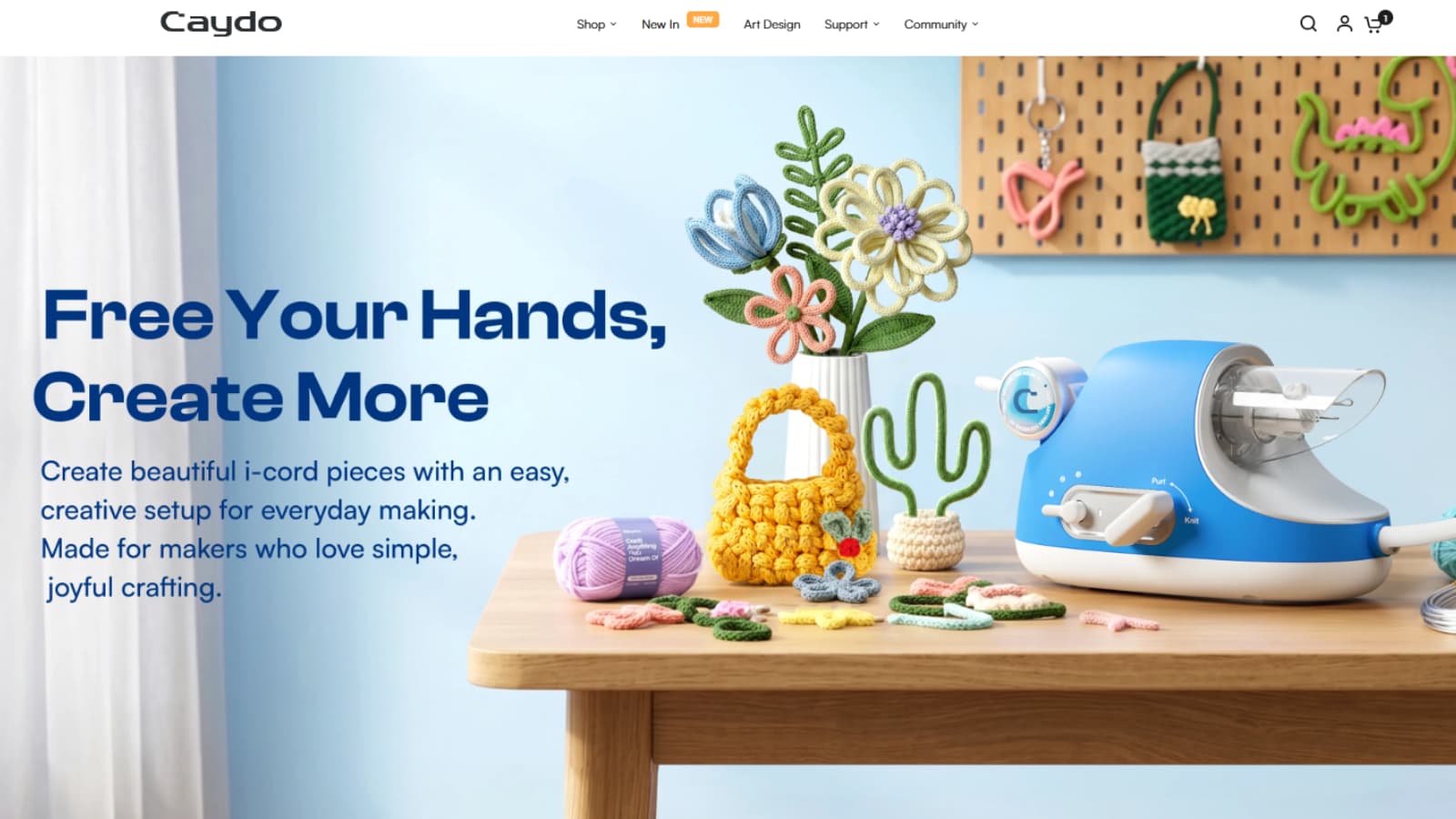 Caydo coupon code quick verdict for i-cord machine and craft deals