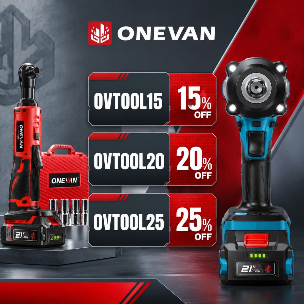 ONEVAN Coupon Codes 2026: OVTOOL15, OVTOOL20, OVTOOL25 Explained