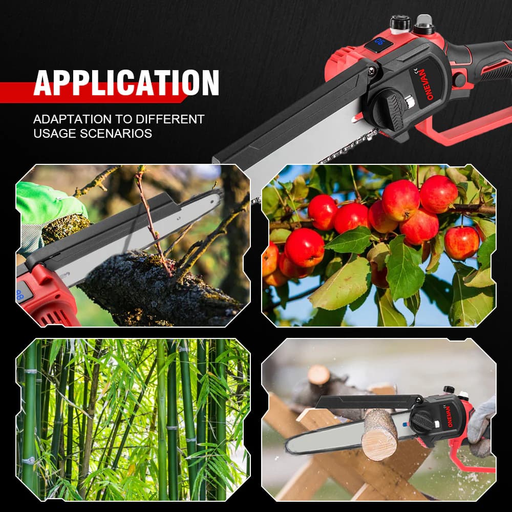 ONEVAN Pruning Saw Review: 8-Inch Cordless Brushless Saw for Yard Cleanup