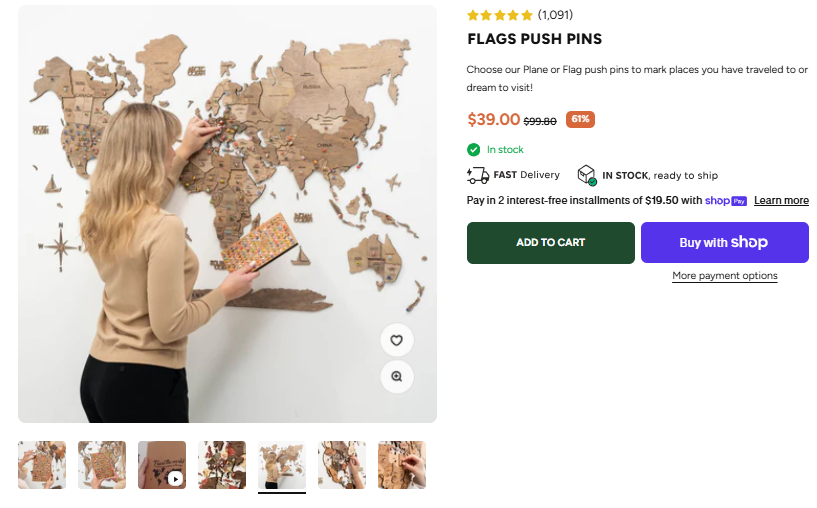 Flags Push Pins 61% off sale and review proof