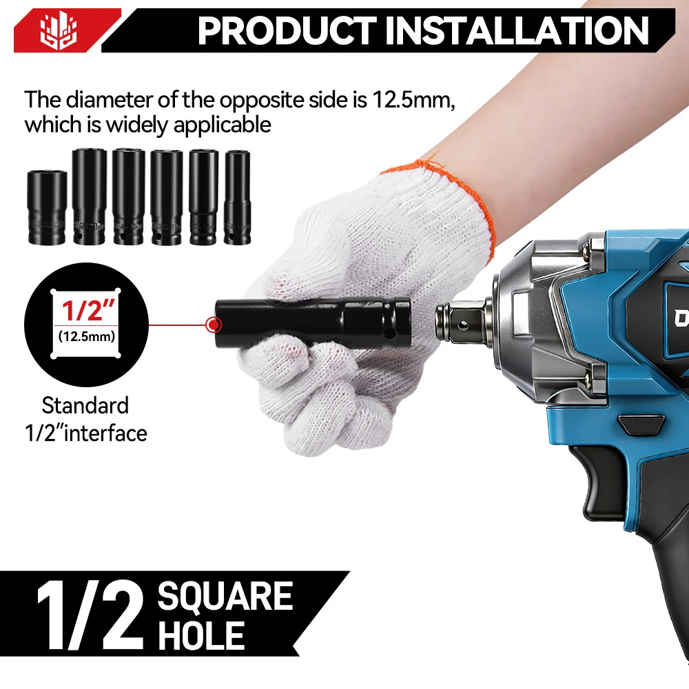 ONEVAN 1200N·m brushless cordless impact wrench