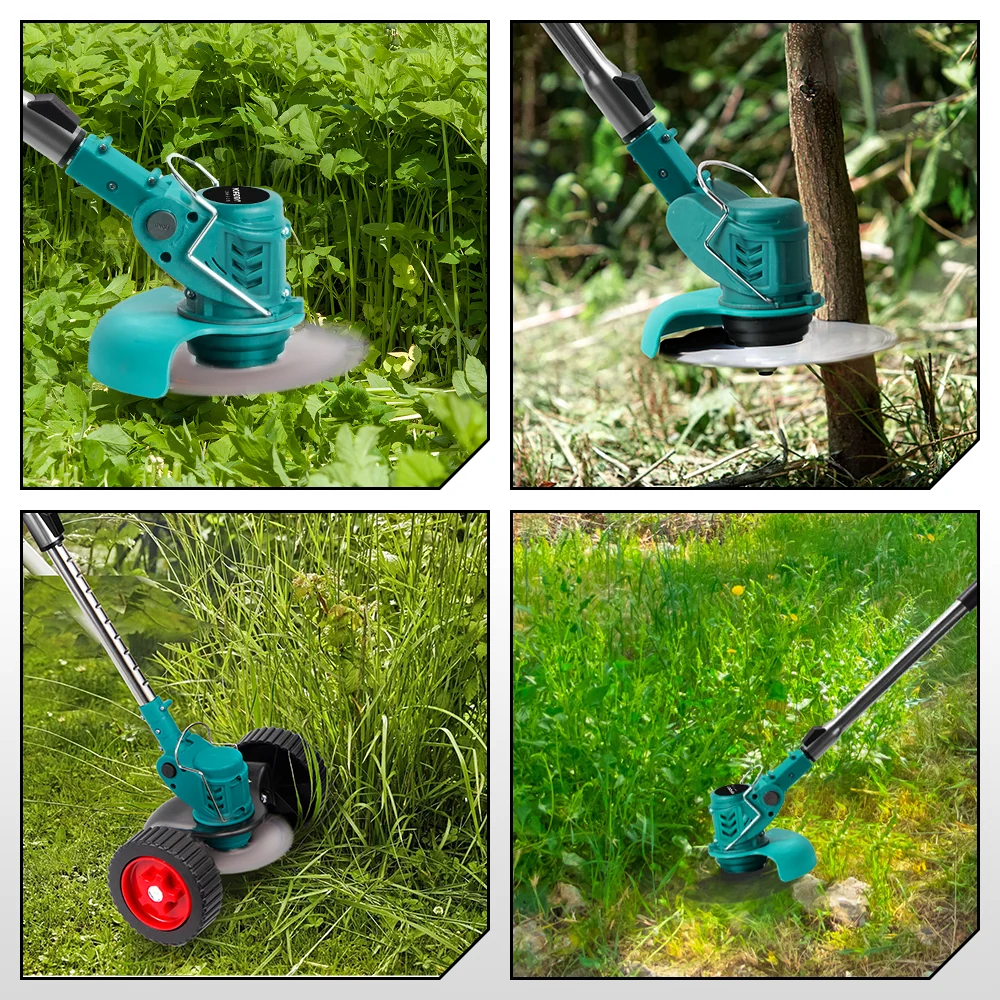 ONEVAN 300W cordless lawn mower brushed string trimmer