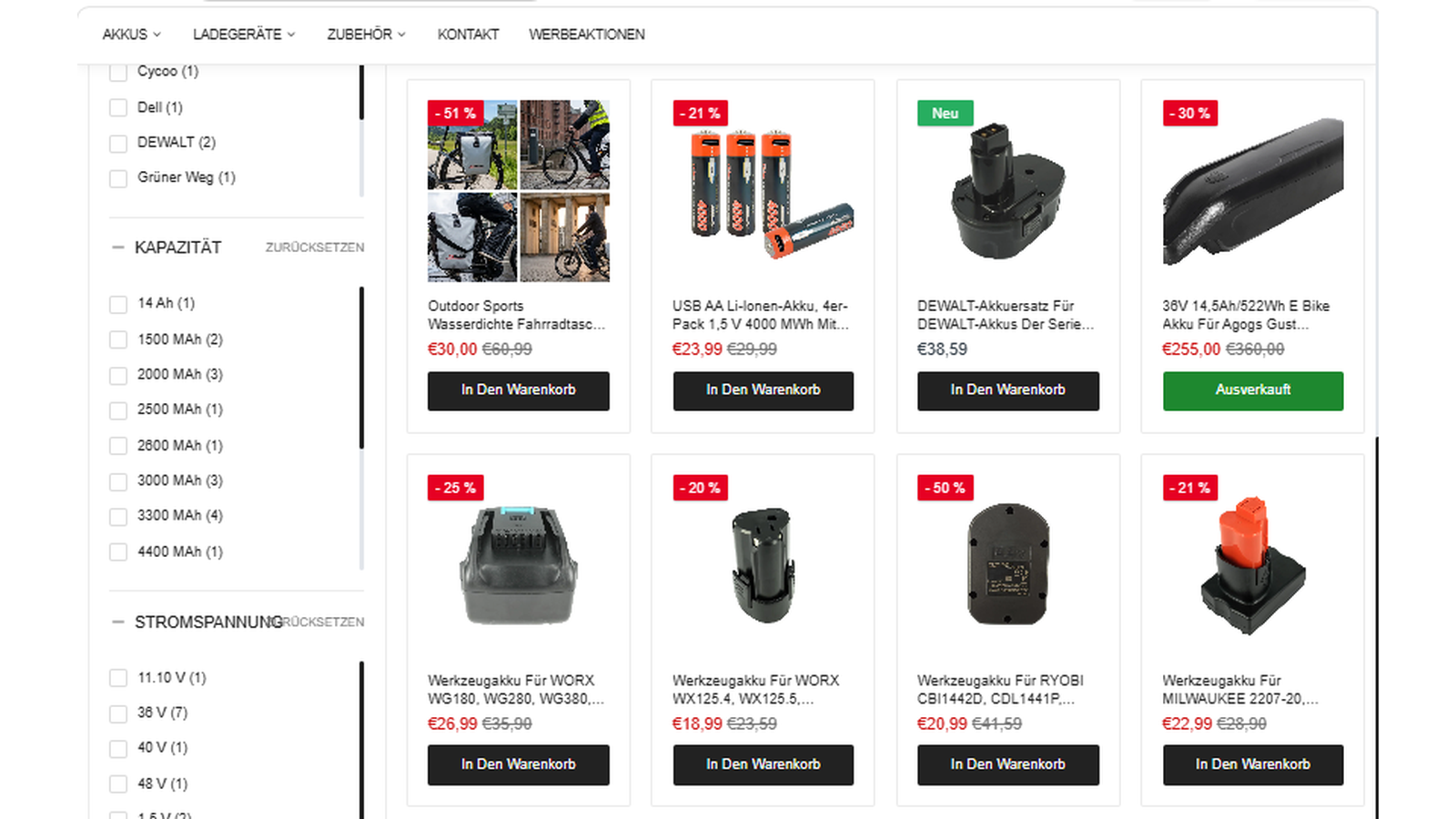 PowerSmartakku Selected Promotions Up to 51% Off PowerSmartakku promotions proof: selected products discounted by up to 51 percent