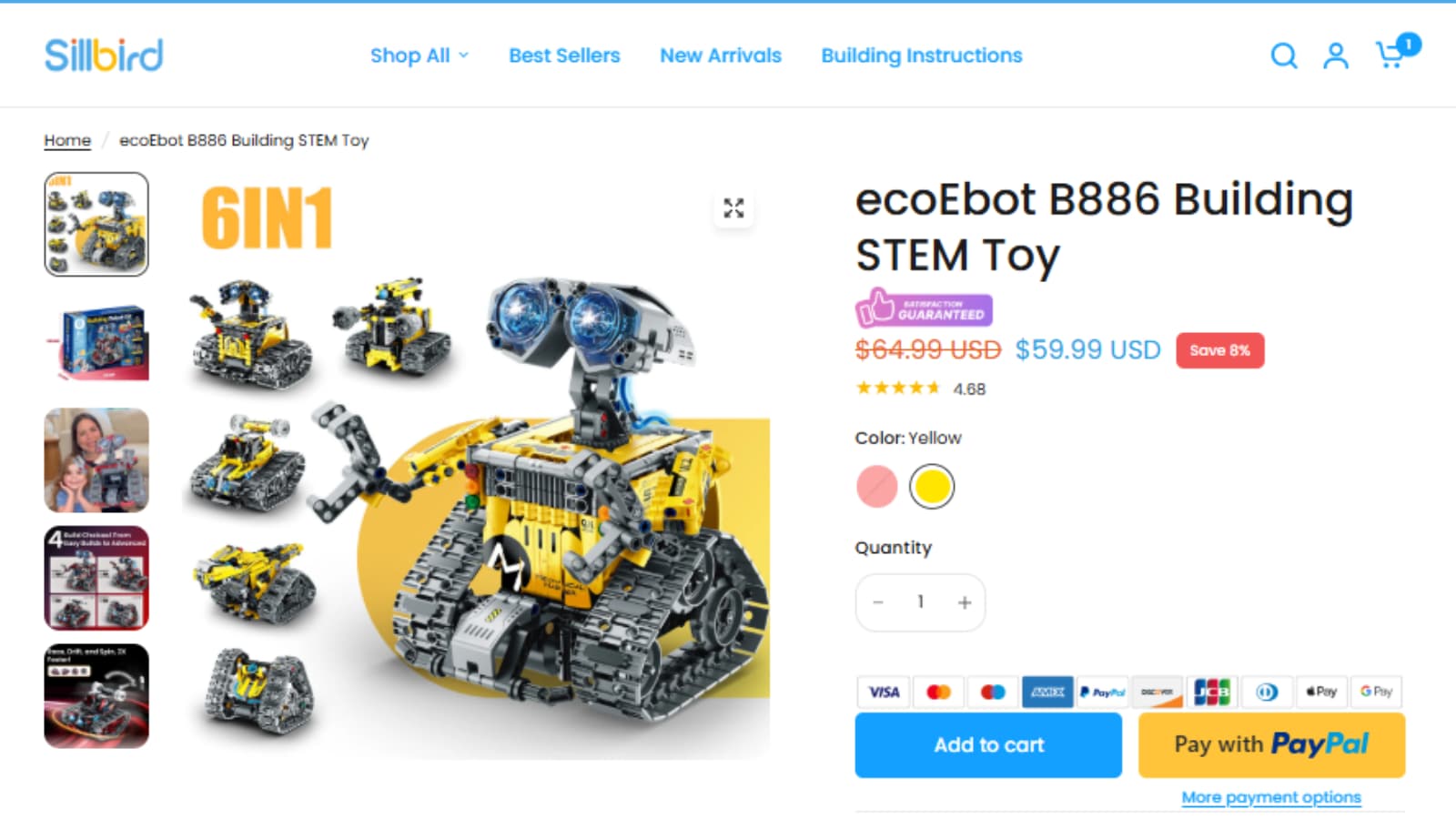 ecoEbot B886 sale price