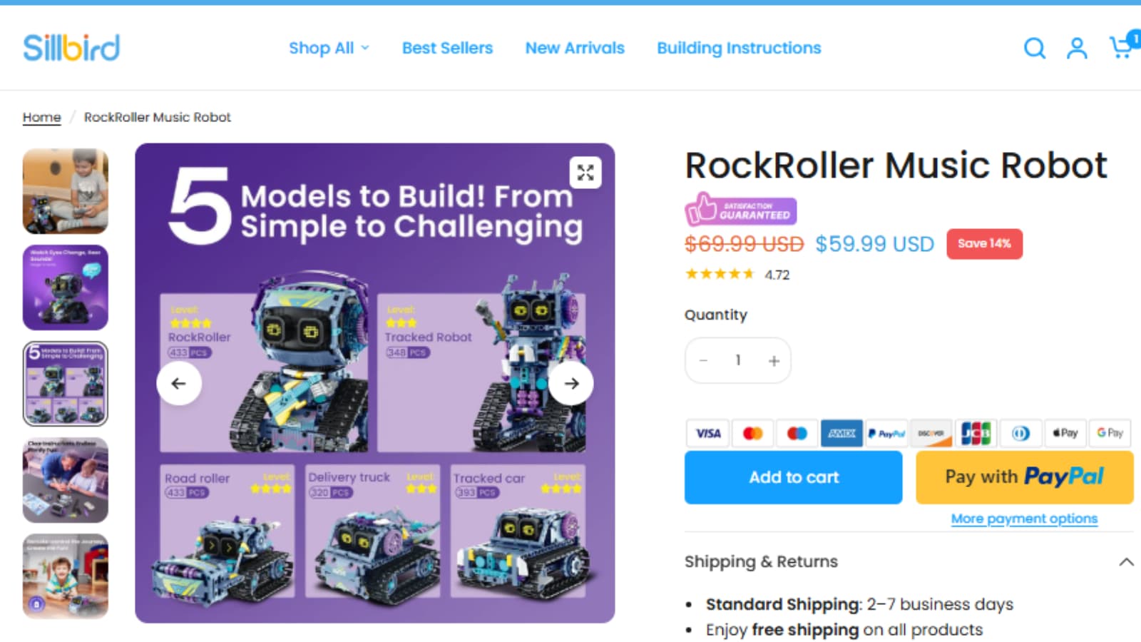 RockRoller Music Robot sale price
