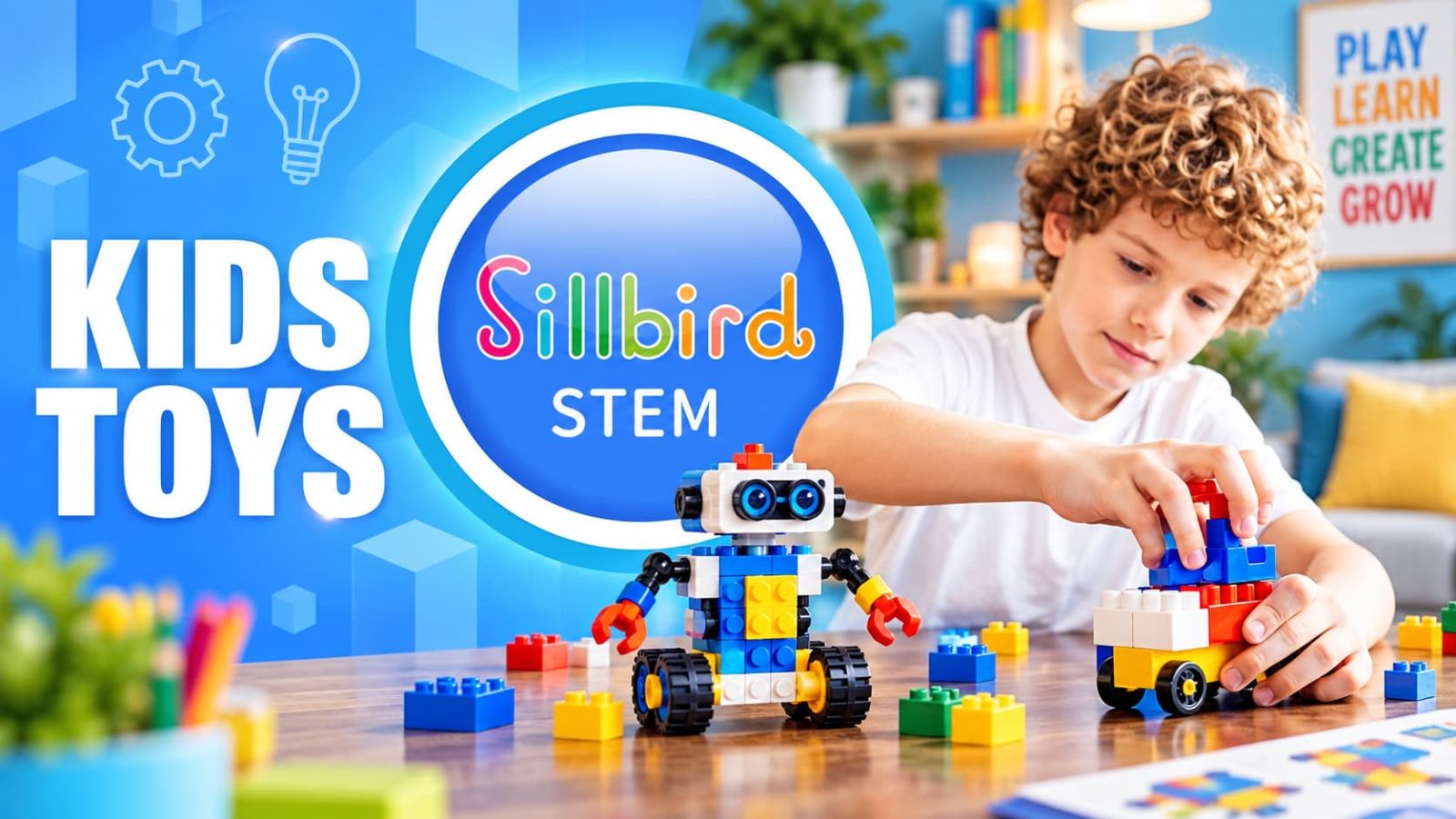 Sillbird STEM building robot kits for kids discount coupon deals