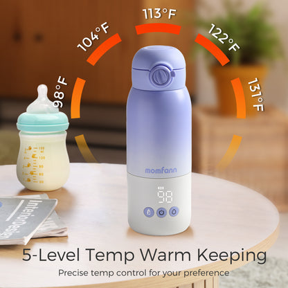 Momfann: Portable Bottle Warmer – Breast Milk & Water Warmer for Travel: $89.99 → $43.99.