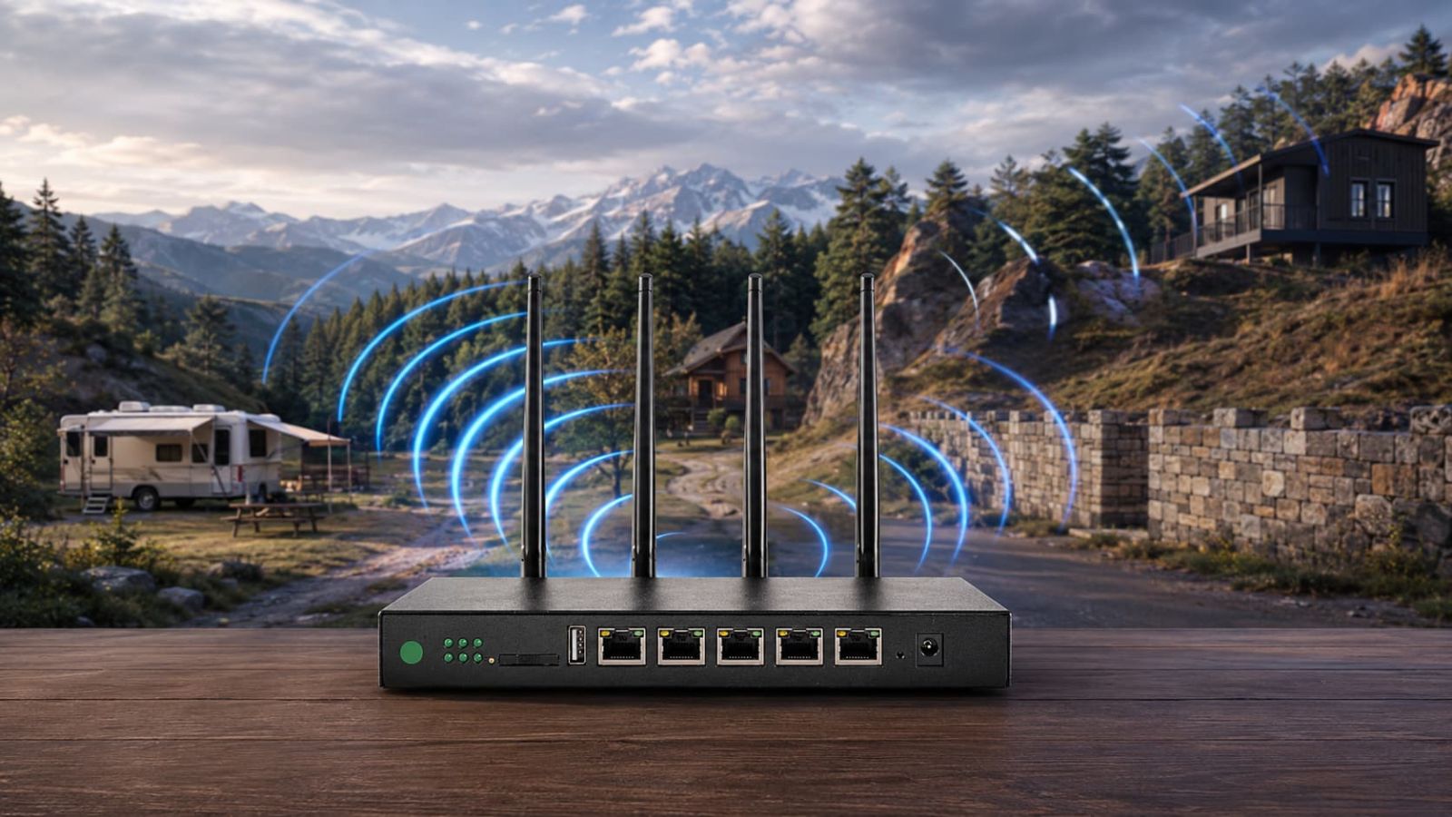 SwiftNet 5G Diamond coverage depends on local signal