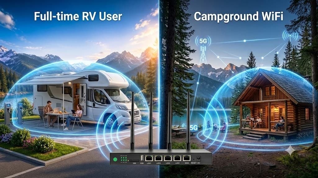 SwiftNet 5G Diamond for full-time RV living