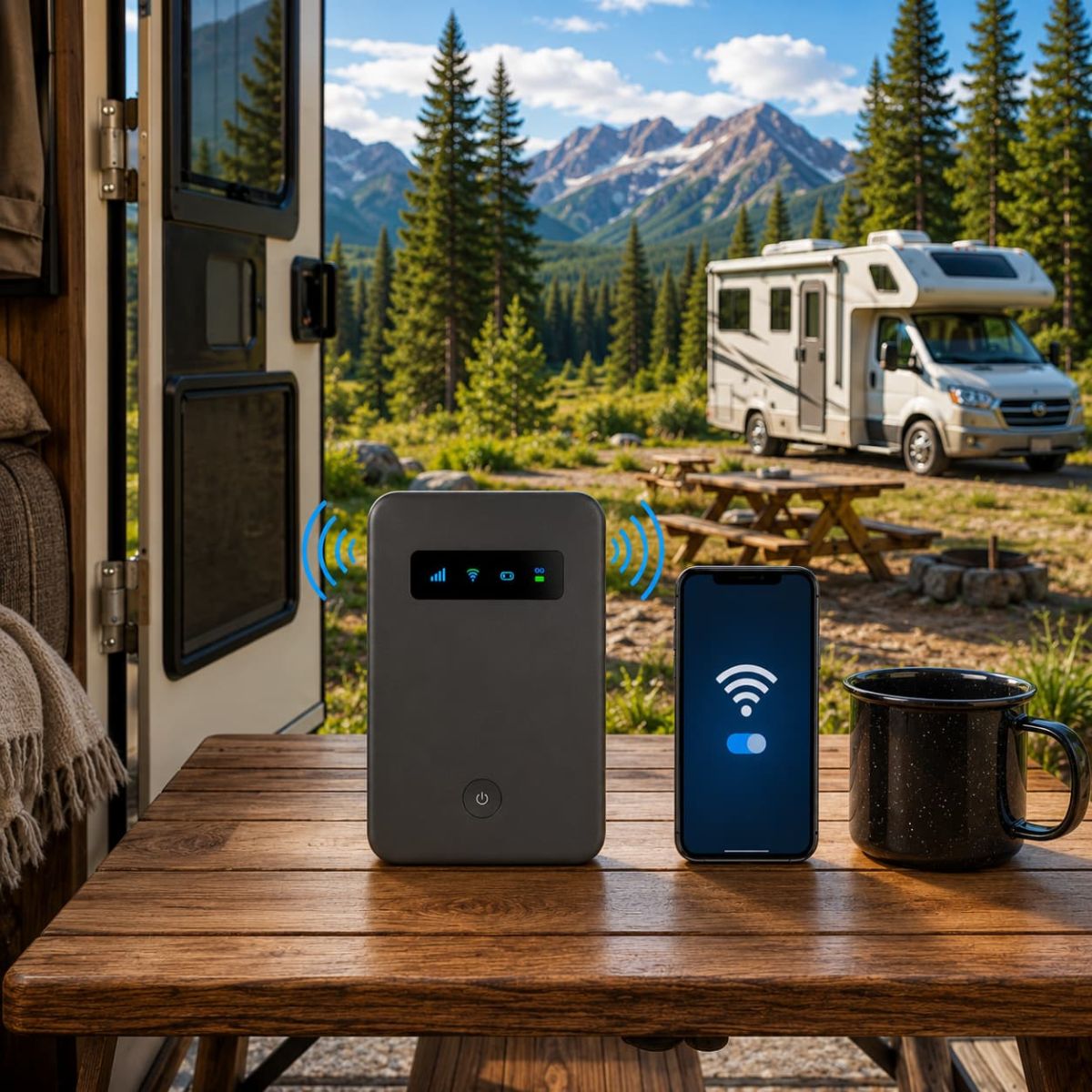 Check RV internet workload before choosing 5G Diamond or 4G Bronze