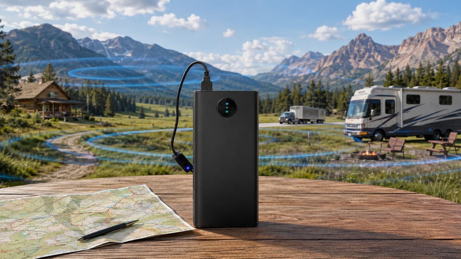 Nomad Internet portable wireless alternative for RV rural and travel internet