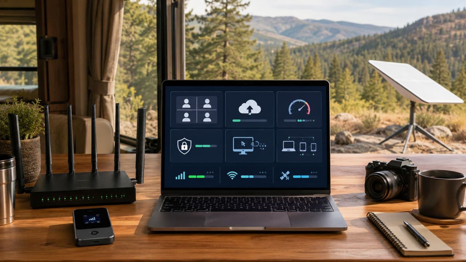 Remote work internet test checklist for video calls uploads latency VPN remote desktop and multiple devices