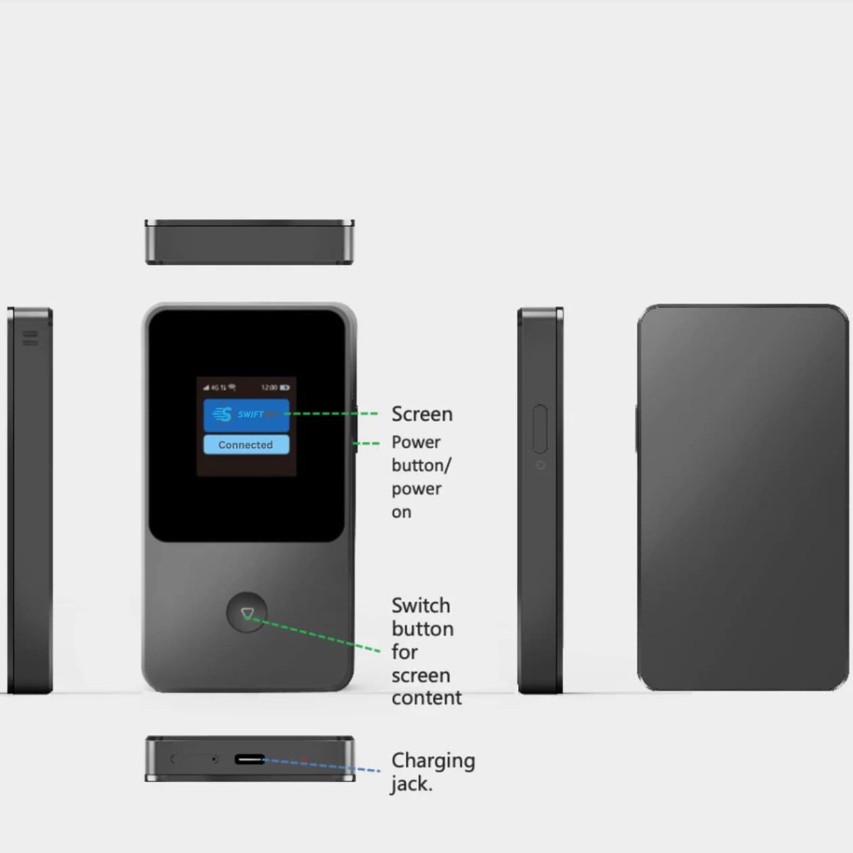 SwiftNet 4G Bronze portable hotspot main product image