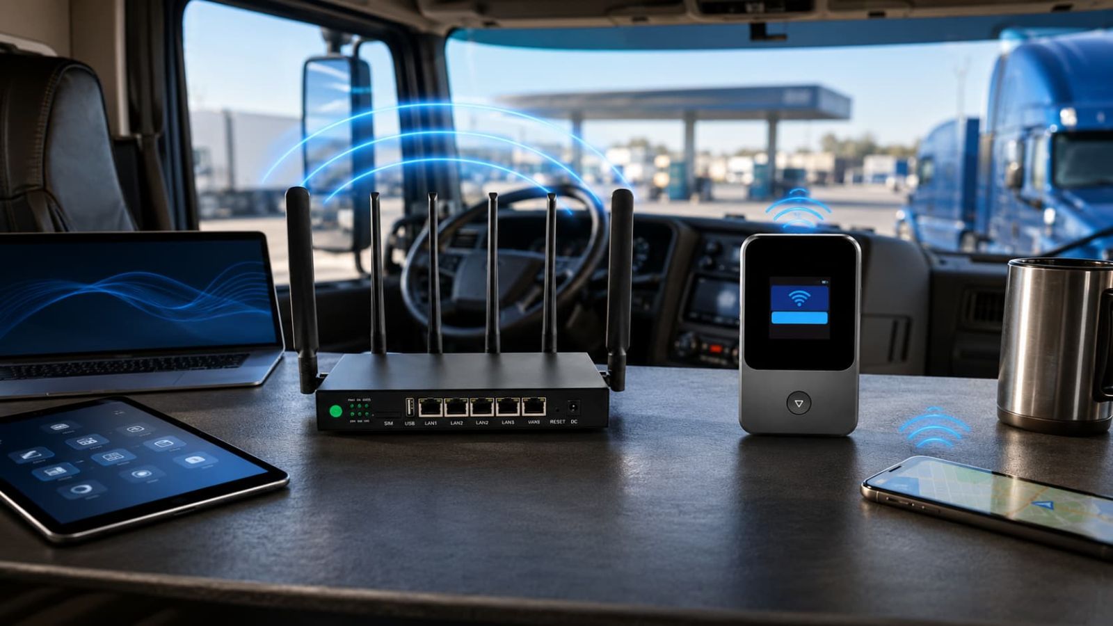 SwiftNet 5G Diamond vs 4G Bronze comparison for truckers choosing road internet hardware and backup use