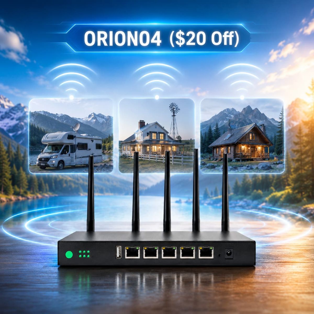SwiftNet 5G Diamond router product image