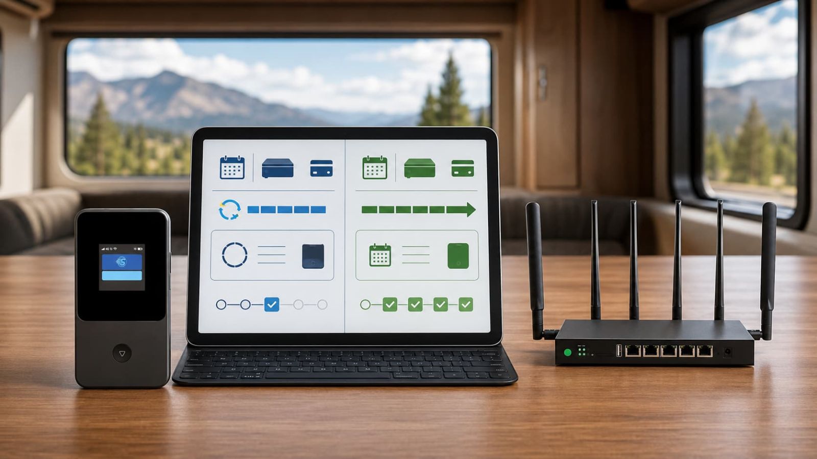 SwiftNet device rent versus buy guide comparing hotspot rental, router rental, upfront device cost and long-term use
