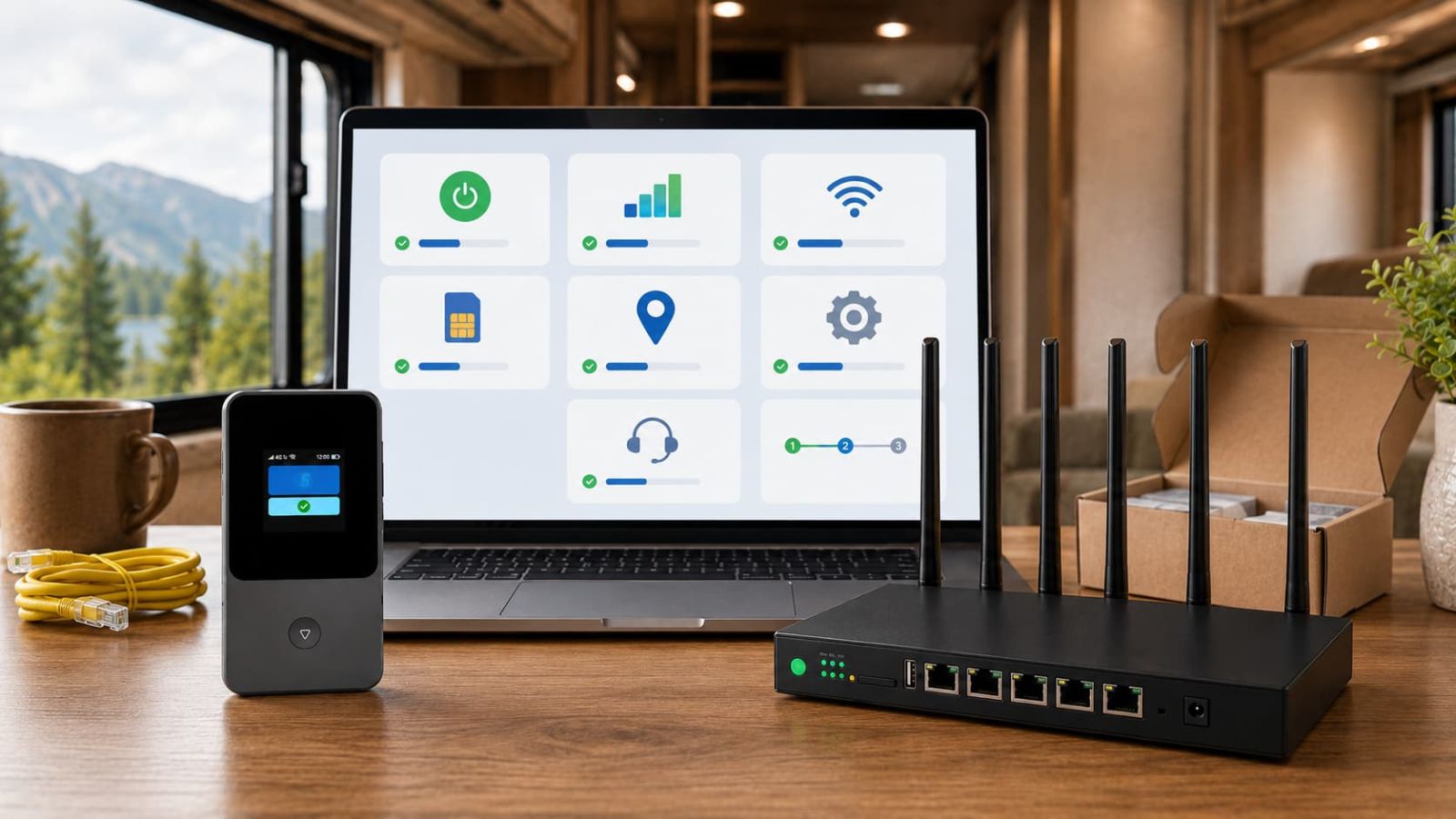 SwiftNet setup quick verdict showing 4G Bronze hotspot for simple activation and 5G Diamond router for heavier setup