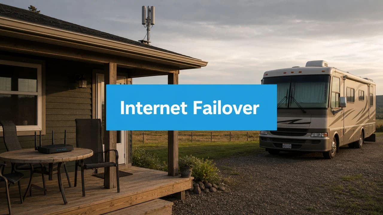 SwiftNet Wifi internet failover use case for home RV and rural users