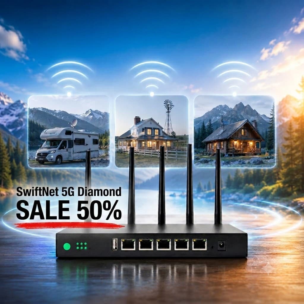 SwiftNet 5G Diamond Plan Review 2026: Best for RV & Rural Internet?