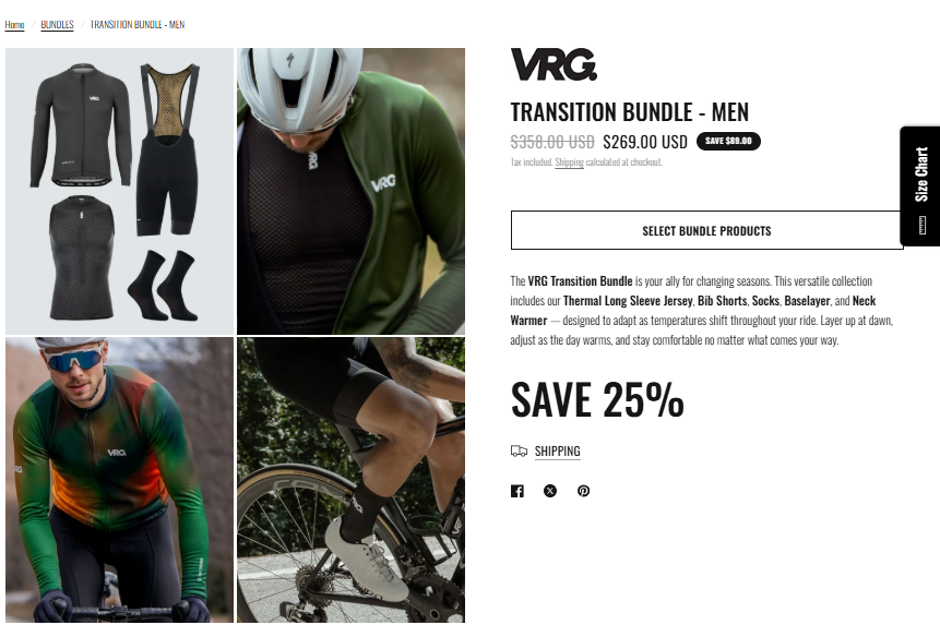 Transition Bundle for men