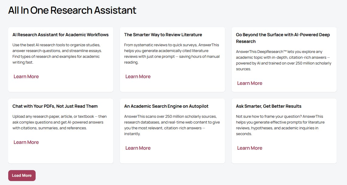 AnswerThis DeepResearch academic search across scholarly sources
