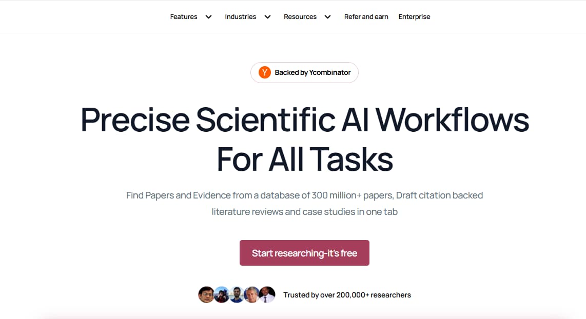 AnswerThis official homepage AI research assistant for academic papers literature reviews and citations