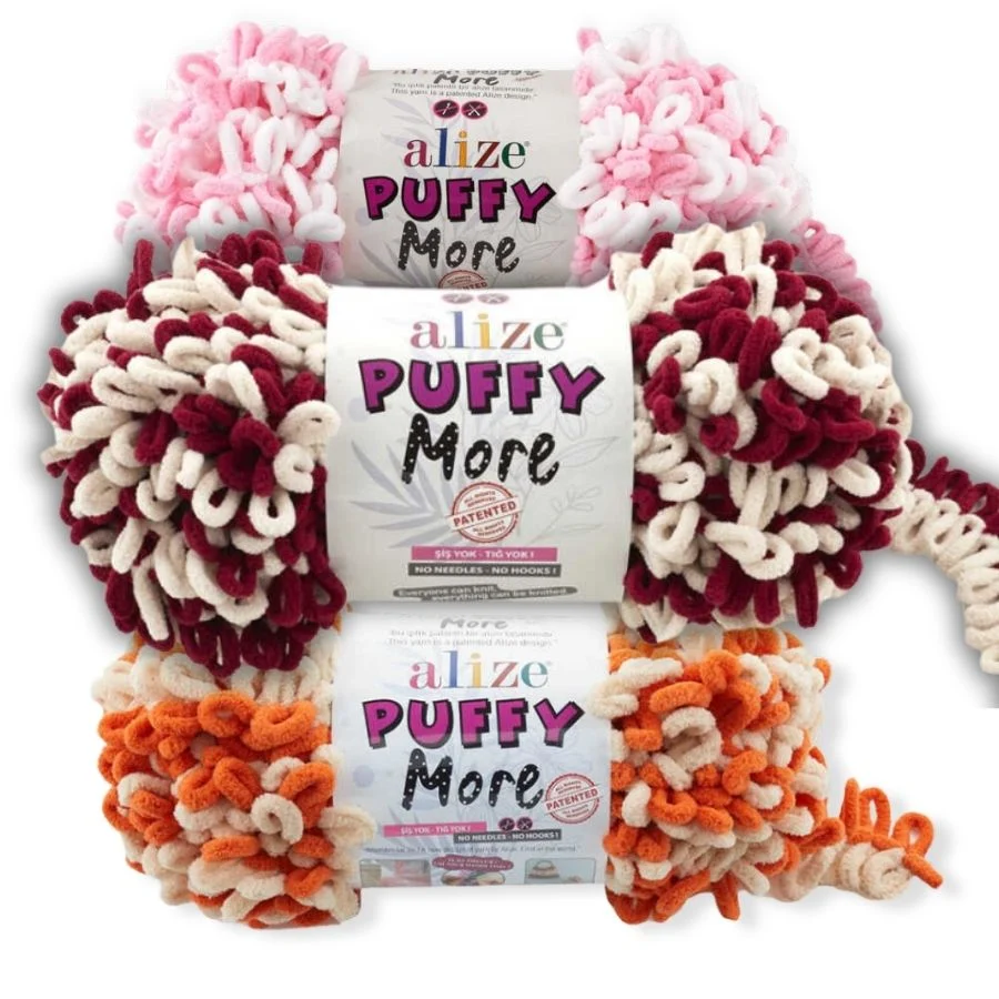 Alize Puffy More - Finger Knitting
