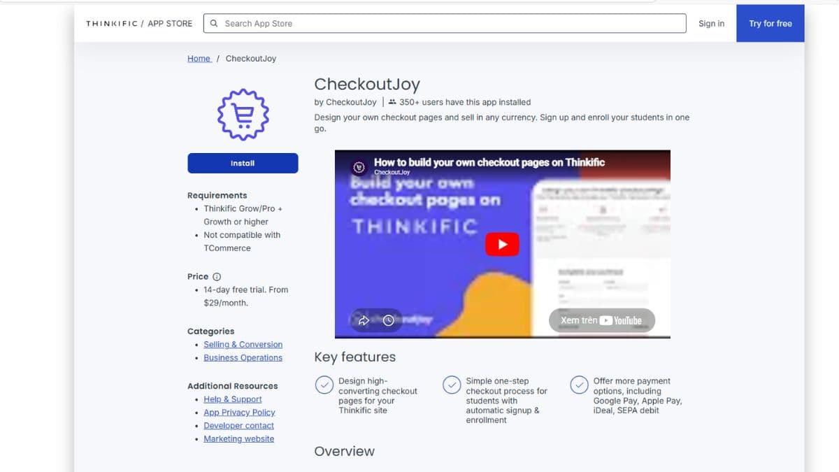 CheckoutJoy payment options global checkout and multi currency checkout workflow