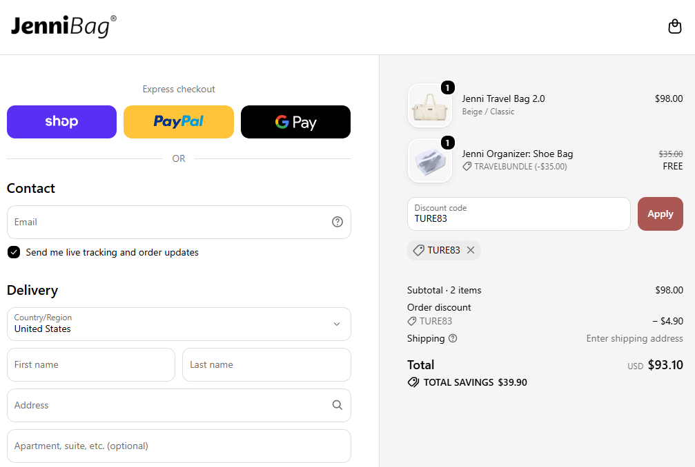 TURE83 _ code 5% off