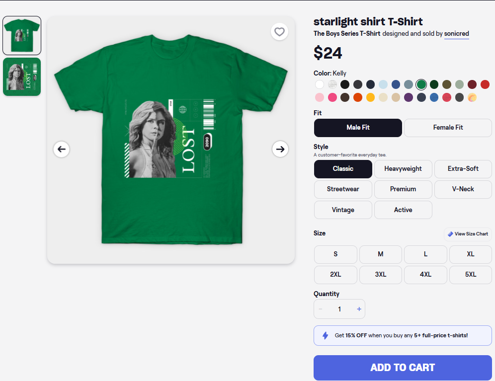 starlight shirt T-Shirt