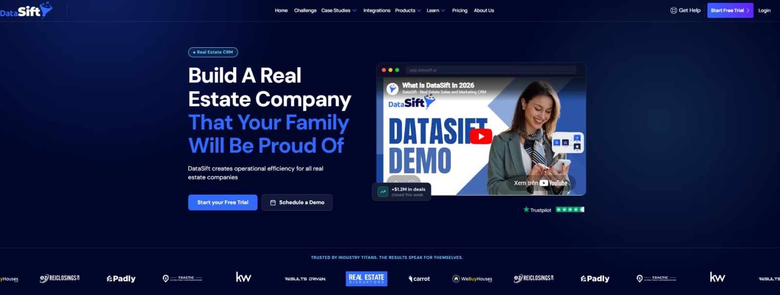 DataSift Review 2026 real estate data AI prospecting CRM pricing and best plan
